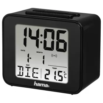 Hama Cube Ψηφιακό ξυπνητήρι μαύρο