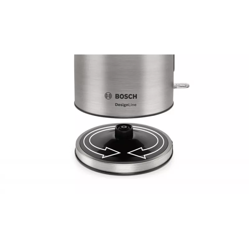 Bosch TWK5P480 βραστήρας 1,7 L 2400 W μαύρο, ανοξείδωτο ατσάλι