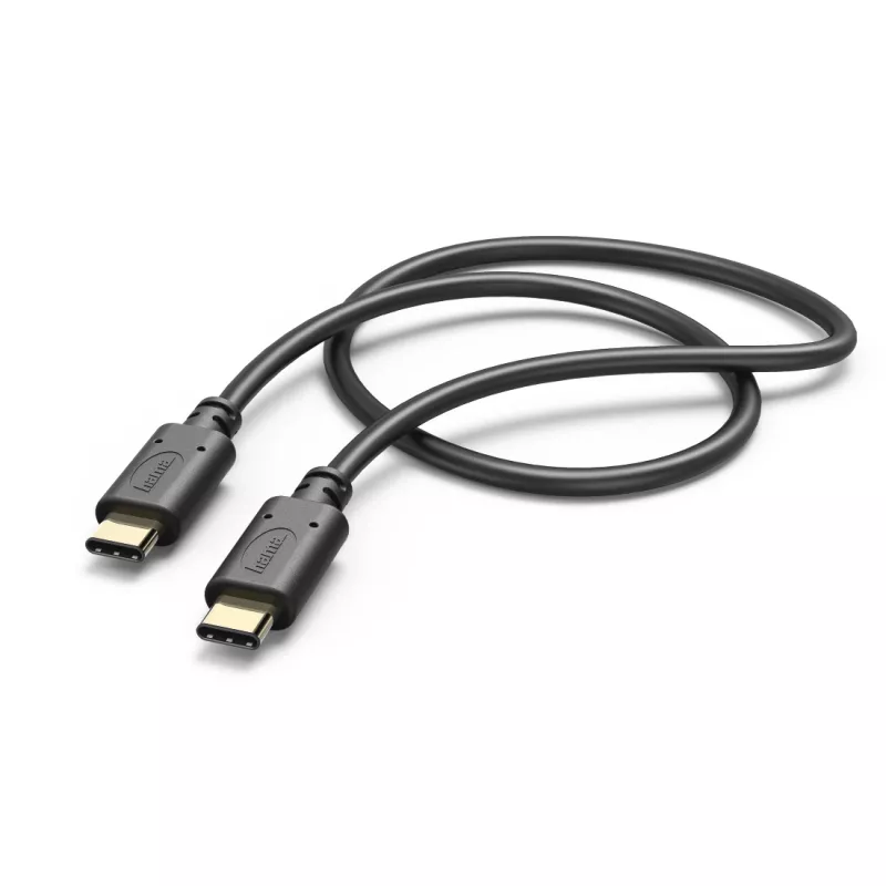 Hama 00187294 Καλώδιο USB USB 2.0 1,5 m USB C Μαύρο