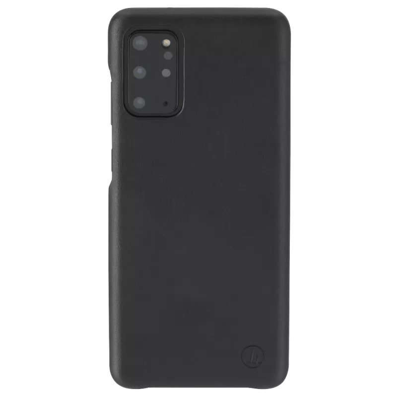 Hama Essential Line Finest Sense 00196839 πίσω κάλυμμα για Samsung Galaxy S20+ / S20+ 5G, συνθετικό δέρμα, μαύρο