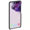 Hama Essential Line Finest Sense 00196839 πίσω κάλυμμα για Samsung Galaxy S20+ / S20+ 5G, συνθετικό δέρμα, μαύρο
