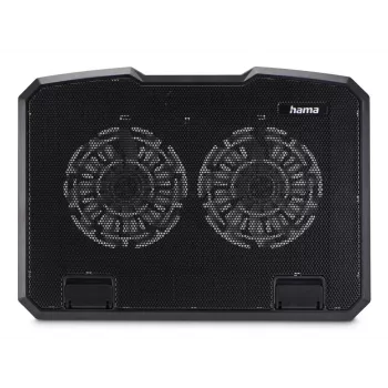 Hama μαύρο Μεταλλικό μαξιλαράκι ψύξης laptop 39,6 cm (15,6 ίντσες)