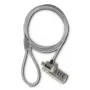 Hama Light κλειδαριά laptop με συνδυασμό 4 ψηφίων, ανθρακούχο ατσάλι, ασημί