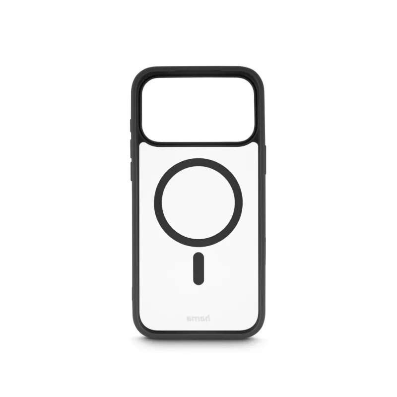 Hama Frame Protect θήκη κινητού Apple iPhone 17 Pro Max, μαγνητική, διάφανη/μαύρη