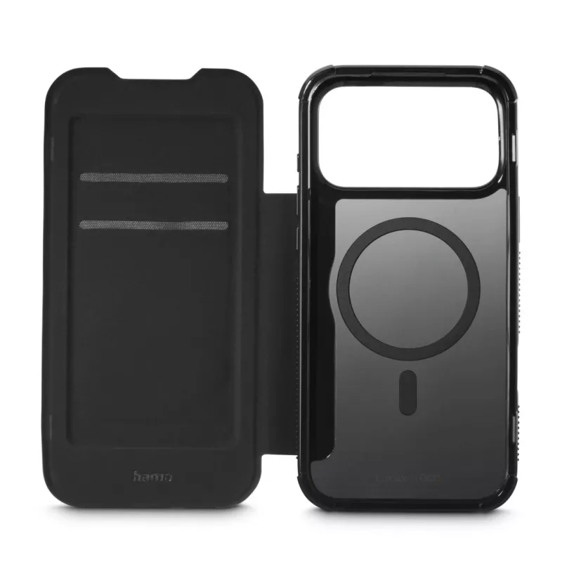Hama Extreme Protect Folio θήκη κινητού Apple iPhone 17 Pro Max, μαγνητική, μαύρη