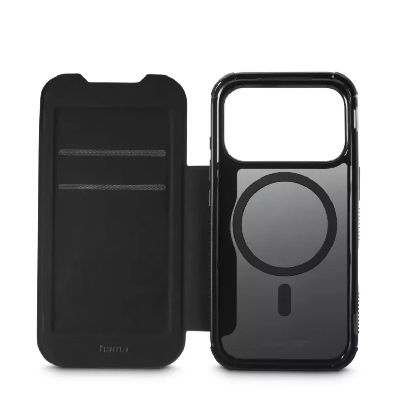 Hama Extreme Protect 00232403 θήκη κινητού τύπου βιβλίο για Apple iPhone 17 Pro, μαγνητική, μαύρη