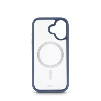 Hama Frame Protect 00232382 μαγνητική θήκη κινητού για Apple iPhone 17, διάφανη/μπλε