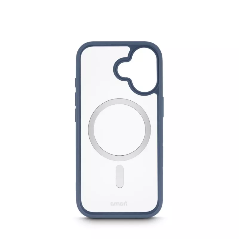 Hama Frame Protect 00232382 θήκη κινητού για Apple iPhone 17, μαγνητική, διάφανη/μπλε