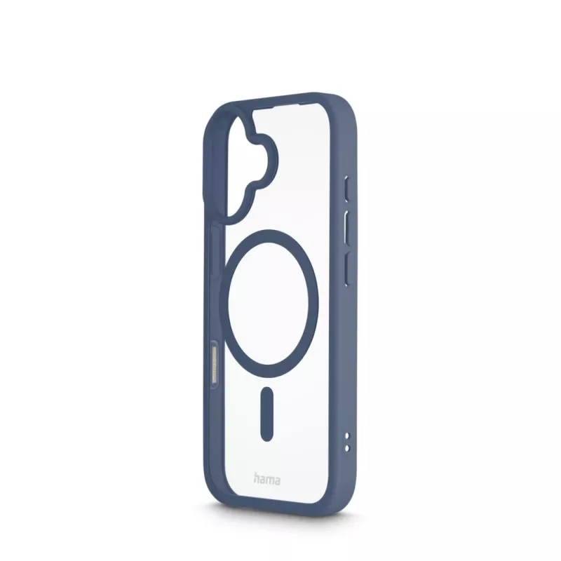 Hama Frame Protect 00232382 θήκη κινητού για Apple iPhone 17, μαγνητική, διάφανη/μπλε