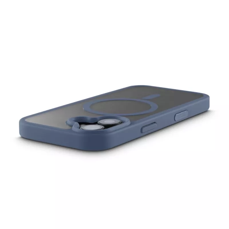 Hama Frame Protect 00232382 θήκη κινητού για Apple iPhone 17, μαγνητική, διάφανη/μπλε