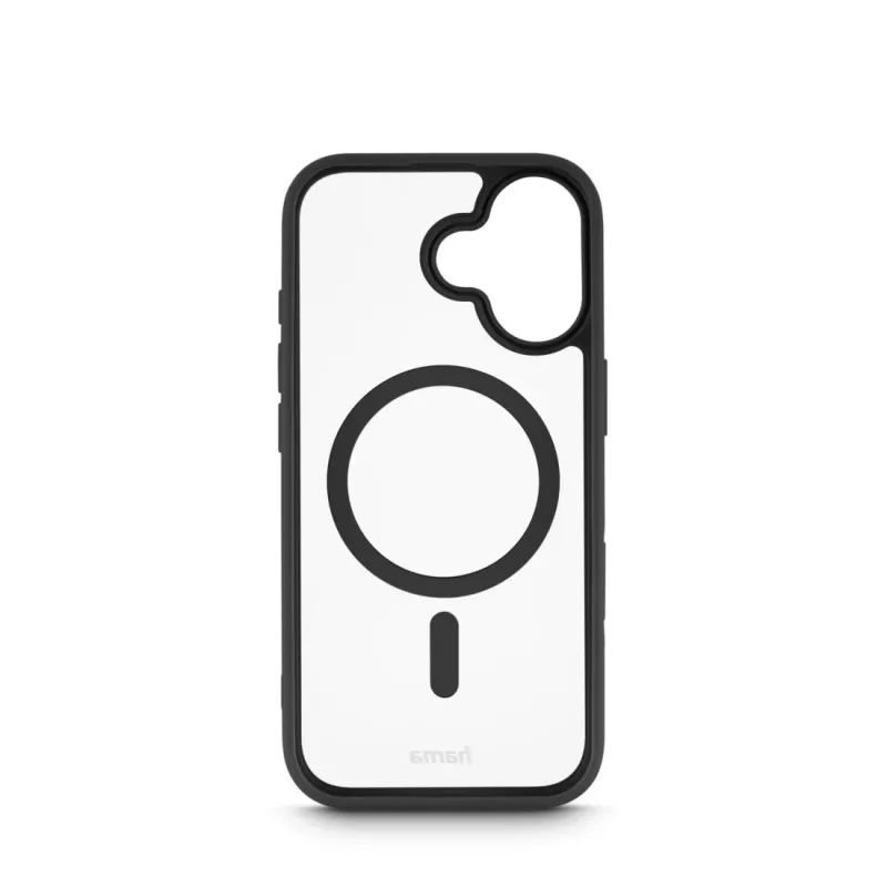 Hama Frame Protect 00232381 θήκη κινητού Apple iPhone 17, μαγνητική, διάφανη, μαύρη