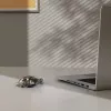 Hama WM-600 ποντίκι πολλαπλών συσκευών, ασύρματο RF + Bluetooth, επίπεδο, 6 κουμπιά, διαφανές