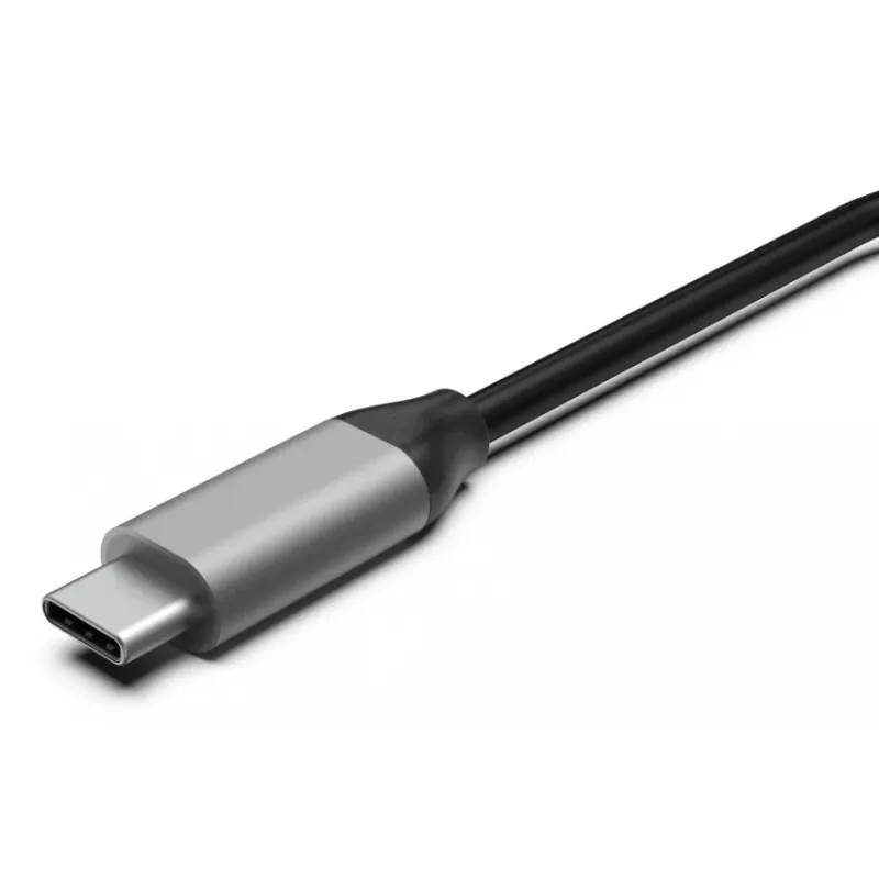 Hama 00200147 Hub διασύνδεσης USB Type-C 10000 Mbit/s Γκρι