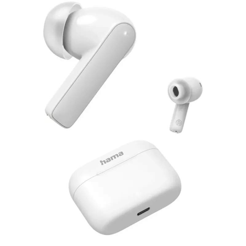 Hama Passion Clear II Headset True Wireless Stereo (TWS) In-ear Κλήσεις/Μουσική Bluetooth Λευκό