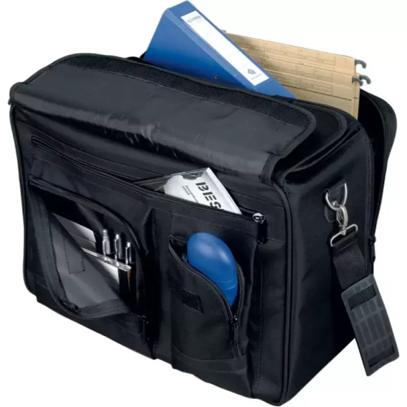 Lightpak THE FLIGHT 46008 βαλίτσα πιλότου, μαύρη