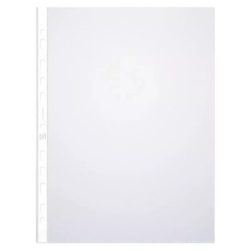 ELBA Διαφάνειες A4, PP 0,08 mm, κρυστάλλινες, οικουμενικές τρύπες (971508)