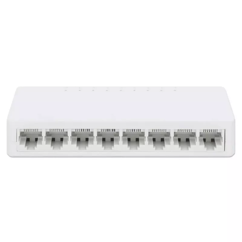 Manhattan 8-Port Fast Ethernet Switch, πλαστικό, τρία χρόνια εγγύηση, Box