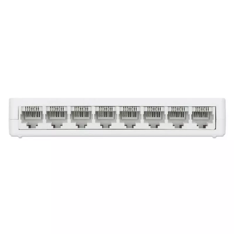 Manhattan 8-Port Fast Ethernet Switch, πλαστικό, τρία χρόνια εγγύηση, Box