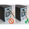 Goobay CAT 5e καλώδιο patch 2x 90° γωνιακό F/UTP μαύρο 5 m
