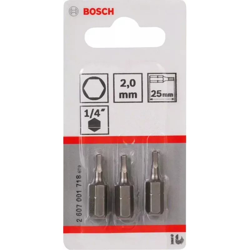 Μύτη κατσαβιδιού Bosch Extra Hard 2607001718