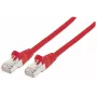 Intellinet Καλώδιο δικτύου patch, καλώδιο Cat7/βύσματα Cat6A, 7,5 m, Κόκκινο, Χαλκός, S/FTP, LSOH/LSZH, PVC, RJ45, επιχρυσωμένες επαφές, Snagless, Booted, εφ' όρου ζωής εγγύηση