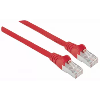 Intellinet Καλώδιο δικτύου patch, καλώδιο Cat7/βύσματα Cat6A, 7,5 m, Κόκκινο, Χαλκός, S/FTP, LSOH/LSZH, PVC, RJ45, επιχρυσωμένες επαφές, Snagless, Booted, εφ' όρου ζωής εγγύηση