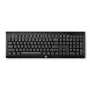 HP K2500 Ασύρματο πληκτρολόγιο, Full-Size (100 %), Ασύρματο, RF Wireless, Μαύρο