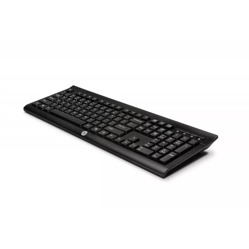 HP K2500 Ασύρματο πληκτρολόγιο, Full-Size (100 %), Ασύρματο, RF Wireless, Μαύρο