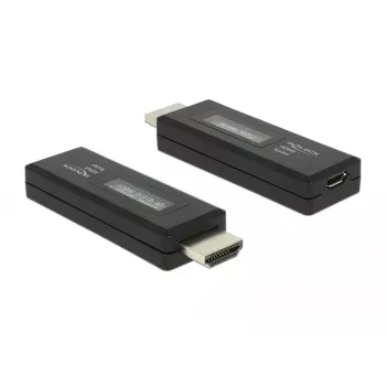 Delock 63327 Ελεγκτής HDMI για πληροφορίες EDID με οθόνη OLED 2 γραμμών