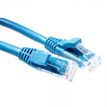 ACT Μπλε 10 μέτρα U/UTP CAT6 καλώδιο patch σε επίπεδο εξαρτημάτων με βύσματα RJ45