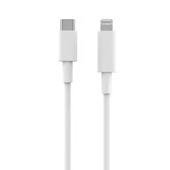 Καλώδιο Lightning 2GO 795848 1m USB C σε Lightning λευκό