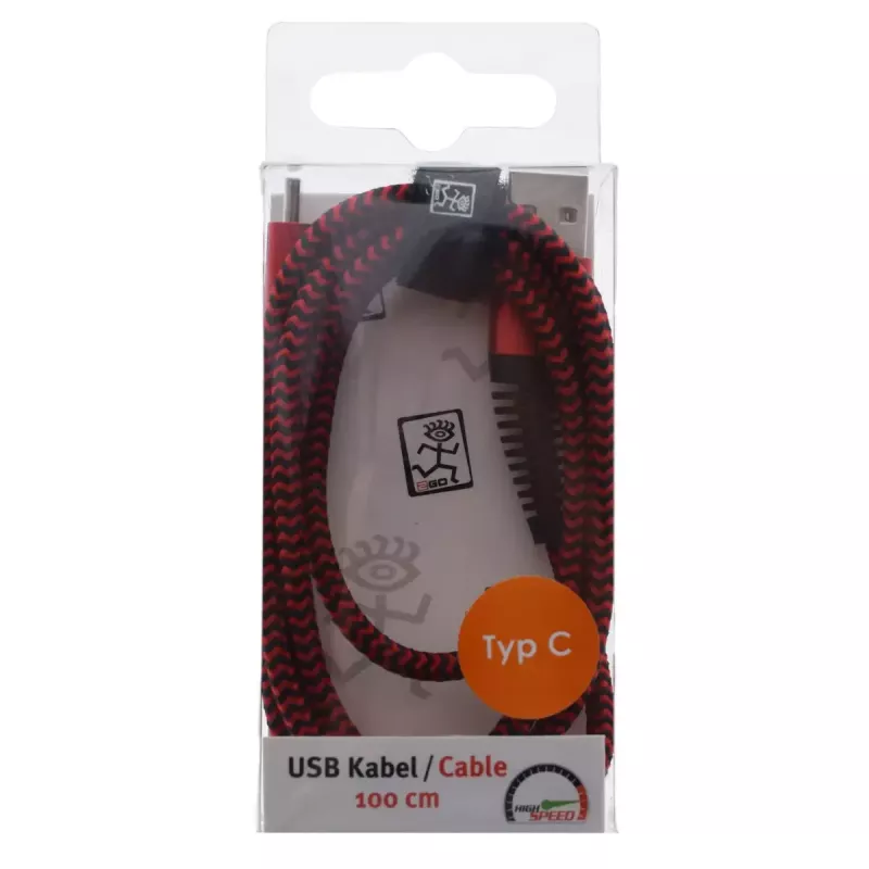 Καλώδιο USB 2GO 795947 USB 3.2 Gen 1 1m USB B USB C κόκκινο