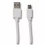 Καλώδιο USB 2GO 795202 1m USB B Micro-USB B λευκό