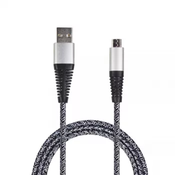 Καλώδιο USB 2GO 795951 1 m USB B Micro-USB B ασημί