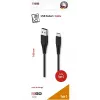 Καλώδιο USB 2GO 797281 1m USB B USB C μαύρο