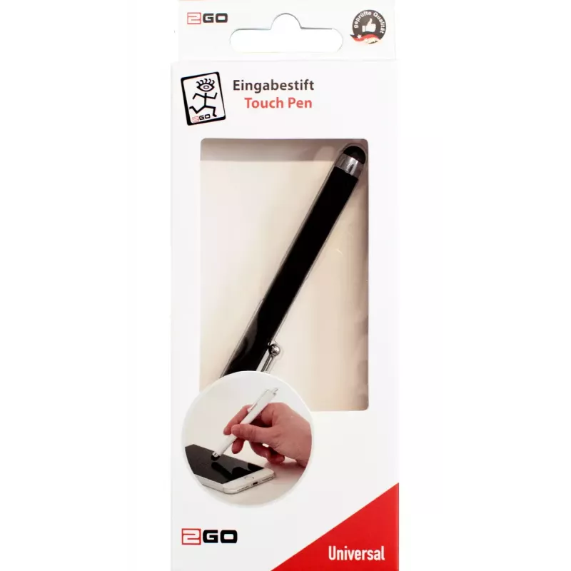 Stylus Pen 2GO 795071 μαύρο καθολική συμβατότητα