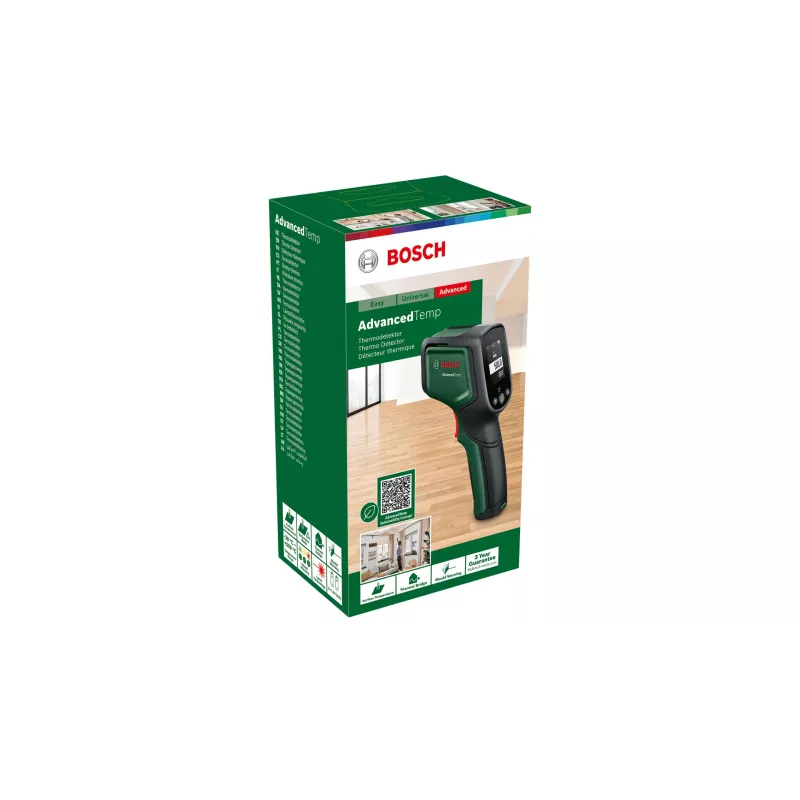 Bosch AdvancedTemp Μαύρο, Πράσινο °C -30 - 500 °C Ενσωματωμένη οθόνη