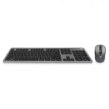 ACT AC5710 ασύρματο πληκτρολόγιο, RF, QWERTY UK International, μαύρο