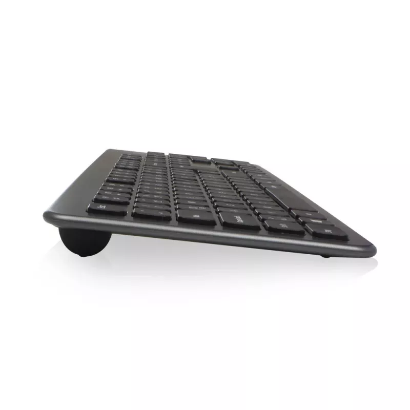 ACT AC5710 ασύρματο πληκτρολόγιο, RF, QWERTY UK International, μαύρο