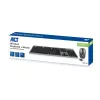 ACT AC5710 ασύρματο πληκτρολόγιο, RF, QWERTY UK International, μαύρο