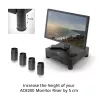 Πόδια ACT AC8200 Μαύρο 65mm Τοποθέτηση σε τραπέζι