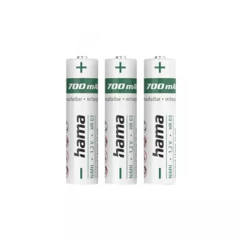 Hama 00223526 Οικιακή μπαταρία Επαναφορτιζόμενη μπαταρία AAA Νικέλιο-Μεταλλοϋδρίδιο (NiMH)