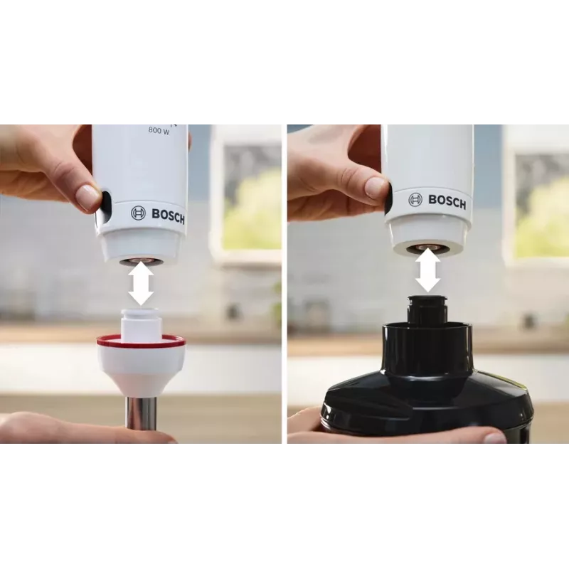 Bosch Serie 4 MSM4W421 Ραβδομπλέντερ 800 W μαύρο, λευκό