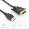 ACT AK3734 Αντάπτορας καλωδίου βίντεο 1 m HDMI Type-A (Standard) DVI-D μαύρο