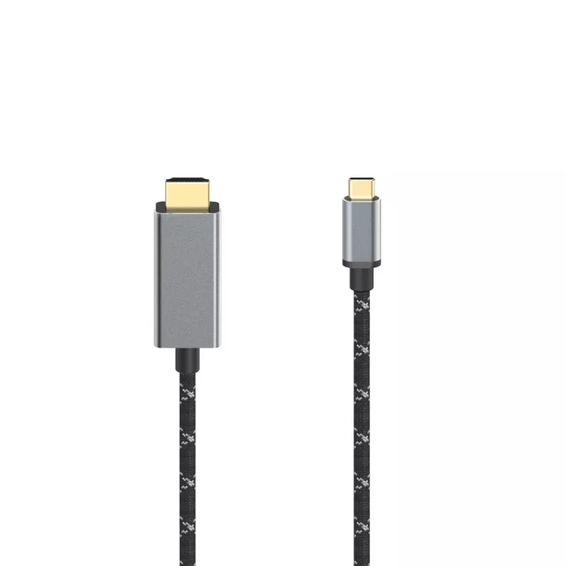 Hama 00200509 Καλώδιο HDMI 1,5 m HDMI Type-A (Standard) USB Type-C Μαύρο