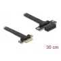 Delock 81297 καλώδιο επέκτασης κάρτας PCI Express x1 Riser 30 cm