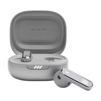 JBL LIVE FLEX ακουστικά ασύρματα in-ear κλήσεις/μουσική Bluetooth ασημί