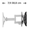 Hama 00220840 Βάση/στήριγμα τηλεόρασης 121,9 cm (48 ίντσες) Μαύρο