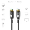 Techly ICOC HDMI-HY8-015 Καλώδιο HDMI 15 m HDMI Type-A (Standard) μαύρο