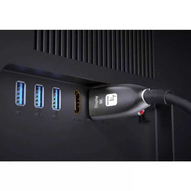 Techly ICOC HDMI-HY8-015 Καλώδιο HDMI 15 m HDMI Type-A (Standard) μαύρο